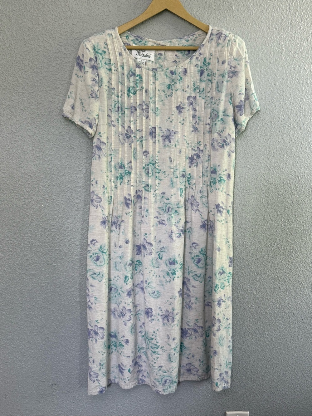 Sarah Elizabeth Dress Size 14 Linen Blend